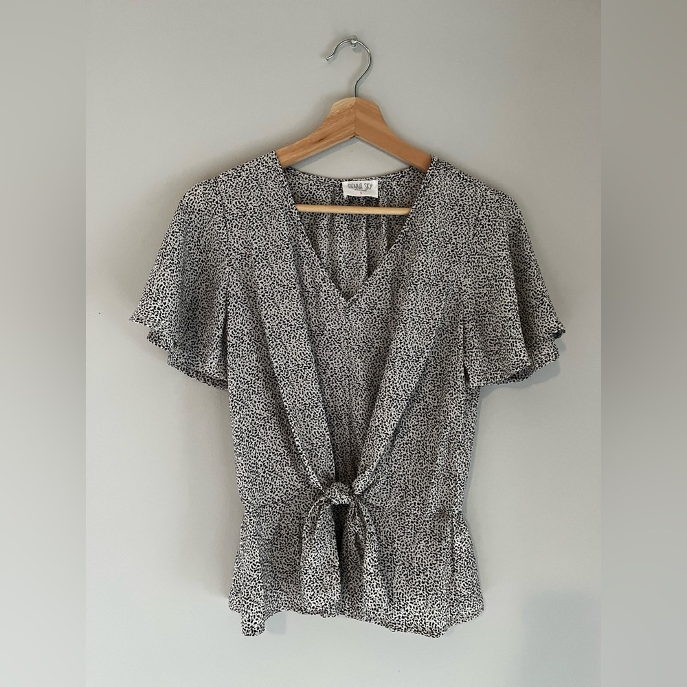 Animal Print Blouse